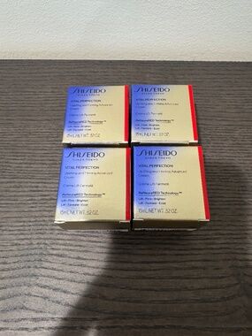 Brand new set of 2 Shiseido Vital Perfection Uplifting and Firming Creams